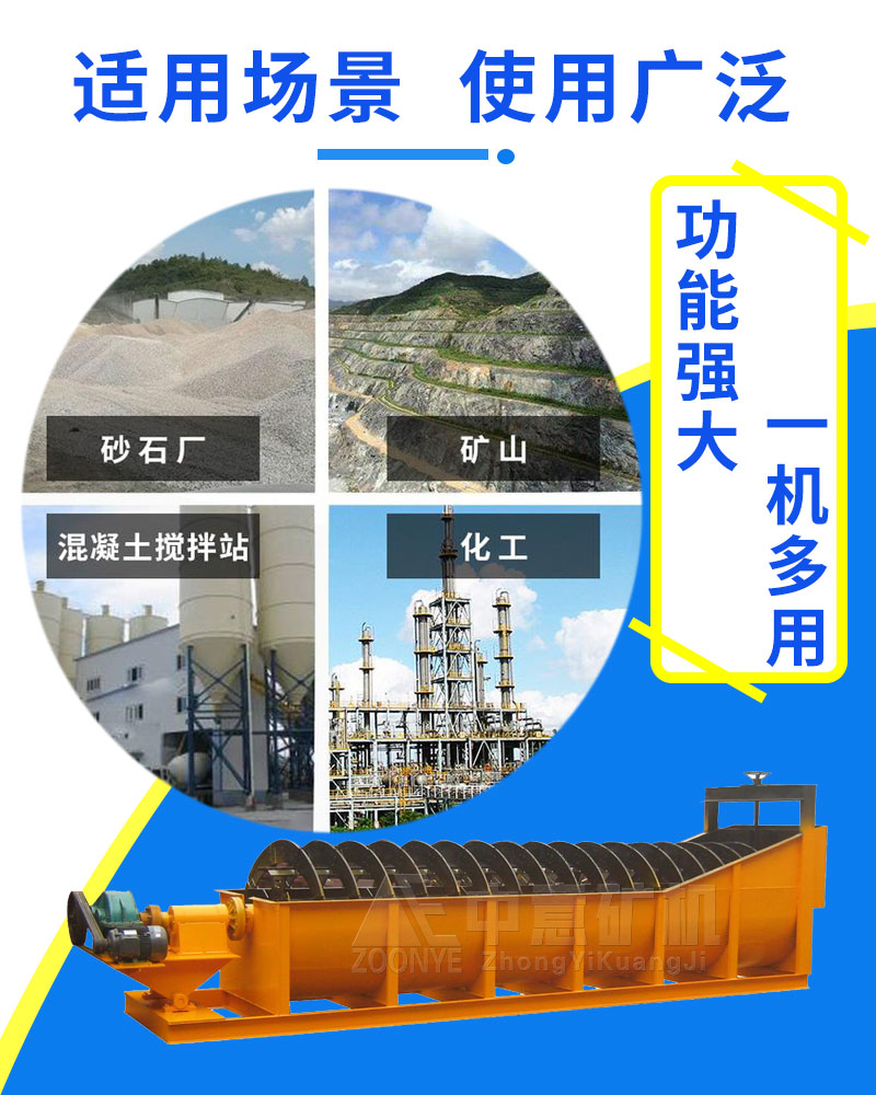 螺旋分選機(jī)適用范圍