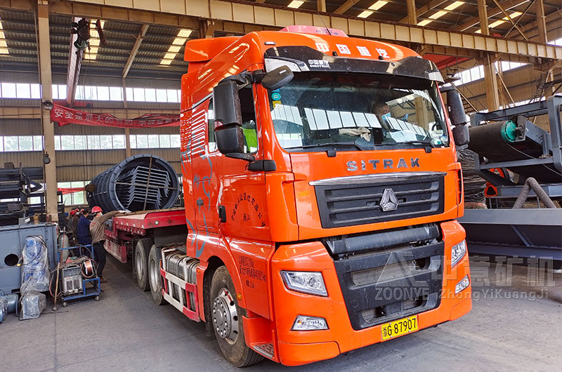 發貨湖北武漢!中意礦機裝修垃圾EPC項目成套裝備順利交付